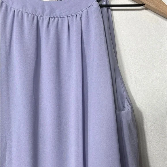Lavender Sleeveless Dress - Picture 2 of 10